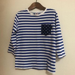 シップスキッズ(SHIPS KIDS)のボーダーカットソー ♡ 120(Tシャツ/カットソー)