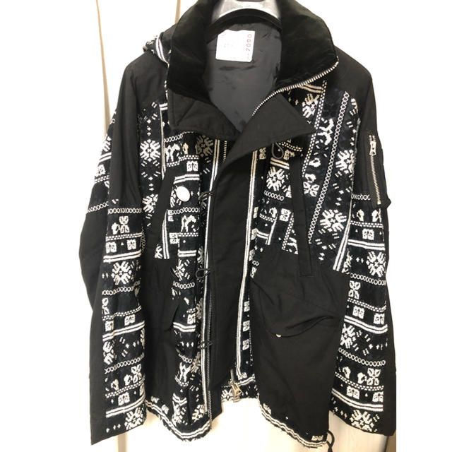 sacai(サカイ)のkou様　ありがとうございます。sacai 19aw  総刺繍ブルゾン　サカイ  メンズのジャケット/アウター(ブルゾン)の商品写真