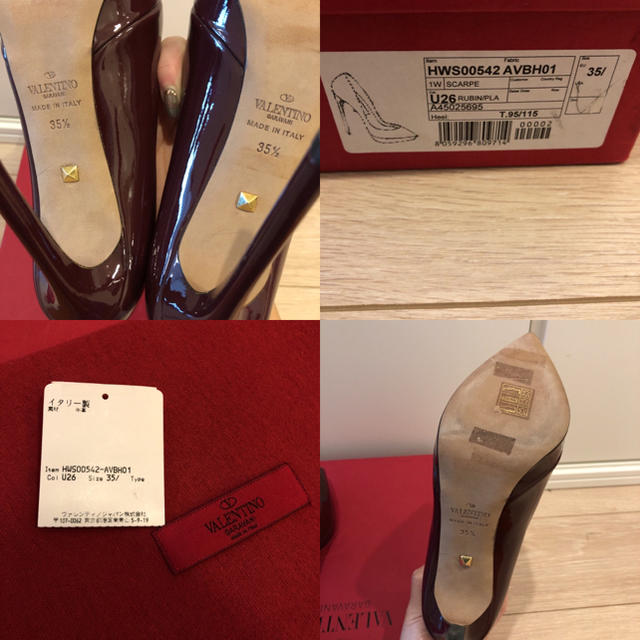 VALENTINO - 未使用美品⭐︎ Valentino ヴァレンティノ パテント VALENTINO - 未使用美品⭐︎ Valentino ヴァレンティノ パテント