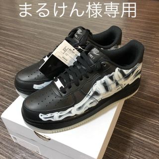 ナイキ(NIKE)のナイキ エアフォース1 SKELETON QS BLACK 19FA-S(スニーカー)