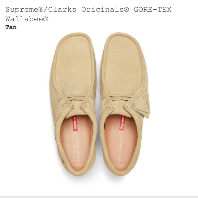 Supreme/Clarks  GORE-TEX Wallabee