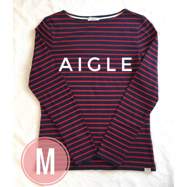 AIGLE(エーグル)のAigle 長袖Tシャツ　カットソー　ロンT 美品 レディースのトップス(Tシャツ(長袖/七分))の商品写真