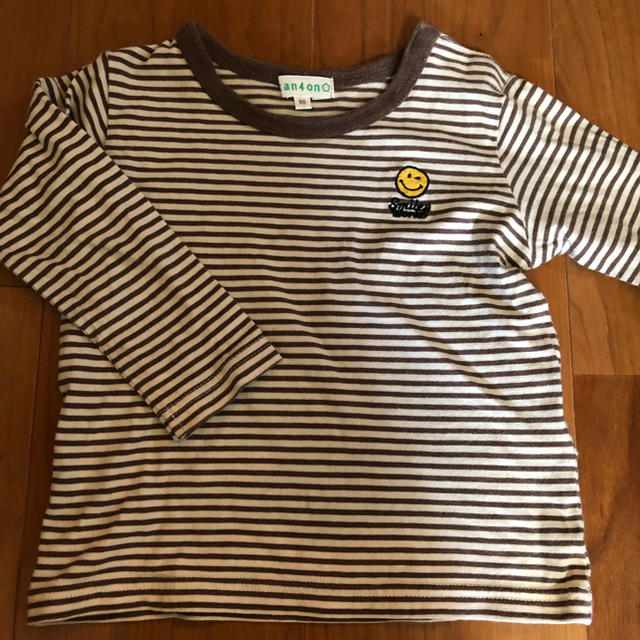 3can4on(サンカンシオン)の3 can 4on 長袖Tシャツ 90 男の子 女の子 キッズ/ベビー/マタニティのキッズ服男の子用(90cm~)(Tシャツ/カットソー)の商品写真