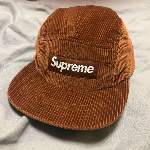 キャップsupreme シュプリーム　コーデュロイ  キャップ