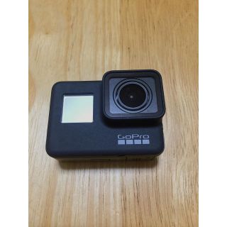 GoPro HERO7 Black 美品  バックパックマウント・レンズキャップ