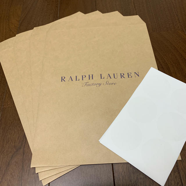 POLO RALPH LAUREN(ポロラルフローレン)の【新品】ラルフローレン タオルハンカチ 6枚セット レディースのファッション小物(ハンカチ)の商品写真