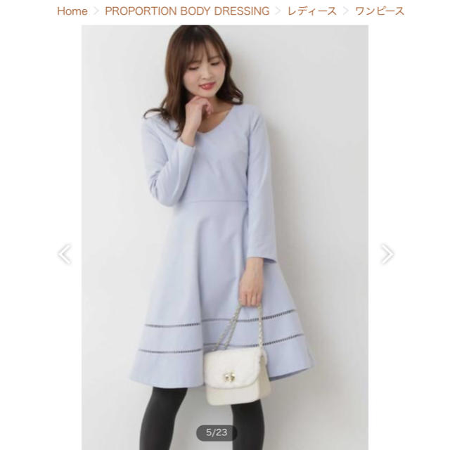 PROPORTION BODY DRESSING(プロポーションボディドレッシング)のPROPORTION BODY DRESSING最終値下げ🌸フレアーワンピース レディースのワンピース(ひざ丈ワンピース)の商品写真