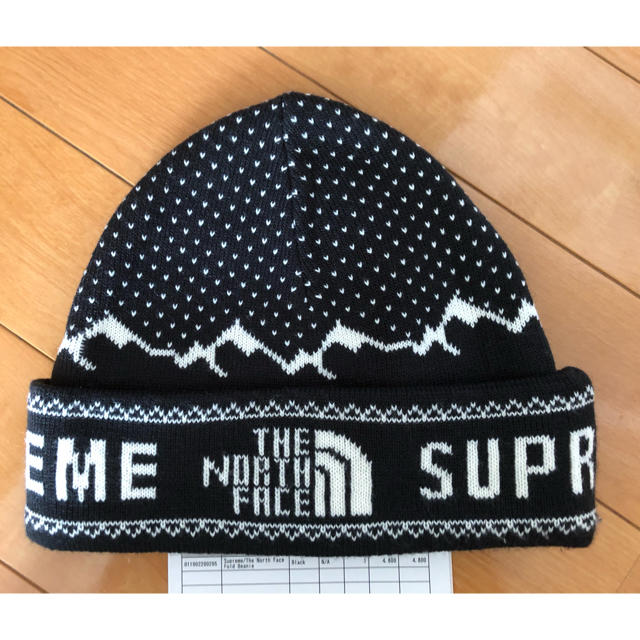 ニット帽/ビーニーSupreme✕North Face コラボビーニー