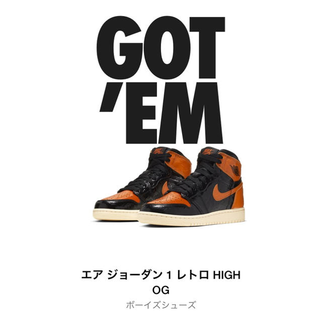 (23.5)Air Jordan 1 Retro High OG GS SBB