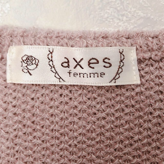 axes femme(アクシーズファム)の《axes femme》カーディガン レディースのトップス(カーディガン)の商品写真