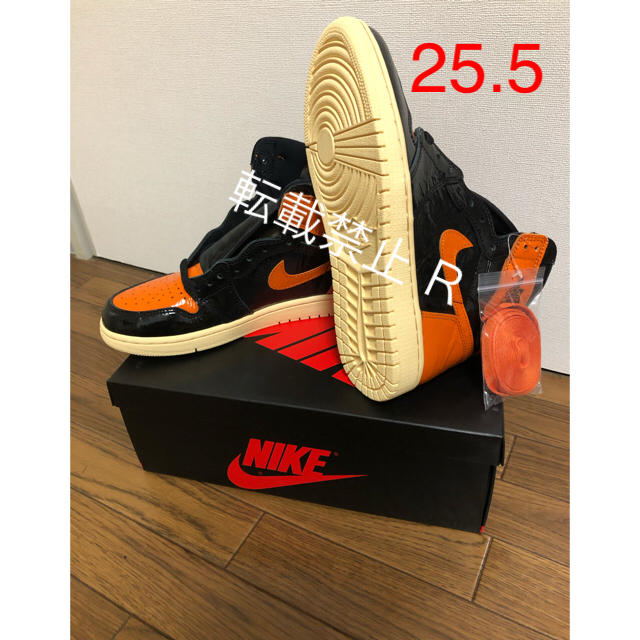 NIKE(ナイキ)のシャタバ 25.5cm AIR JORDAN 1 RETRO HIGH OG メンズの靴/シューズ(スニーカー)の商品写真