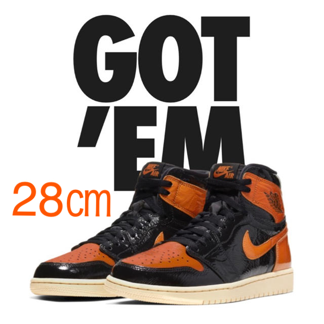 28 NIKE AIR JORDAN 1 SHATTERED BACKBOARD39sリーバイス