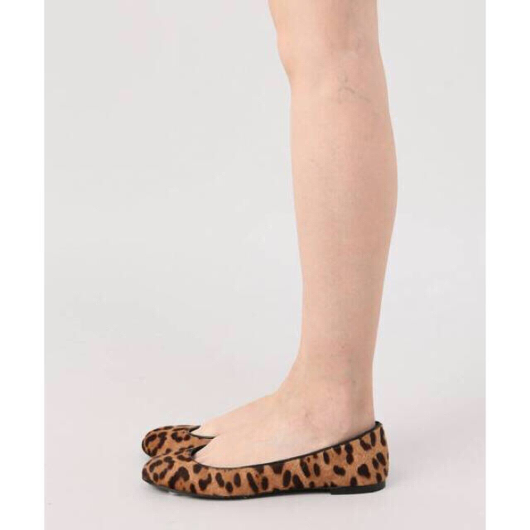 L'Appartement DEUXIEME CLASSE(アパルトモンドゥーズィエムクラス)のGIUSEPPE ZANOTTI LEOPARD BALLET SHOES 37 レディースの靴/シューズ(バレエシューズ)の商品写真