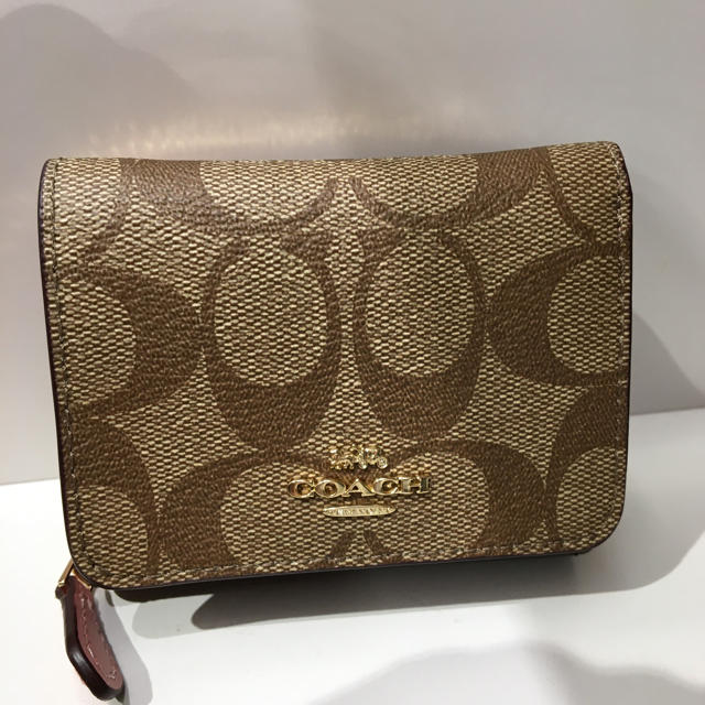 ファッション小物コーチ　coach 折り財布