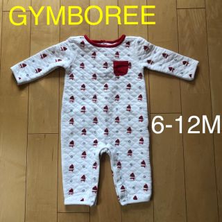 ジンボリー(GYMBOREE)のGYMNOREE キルトロンパース 6-12M(カバーオール)