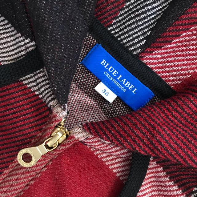 BURBERRY BLUE LABEL(バーバリーブルーレーベル)のはるめろ様専用　新品　ブルーレーベルクレストブリッジ クレストブリッジパーカー レディースのトップス(パーカー)の商品写真