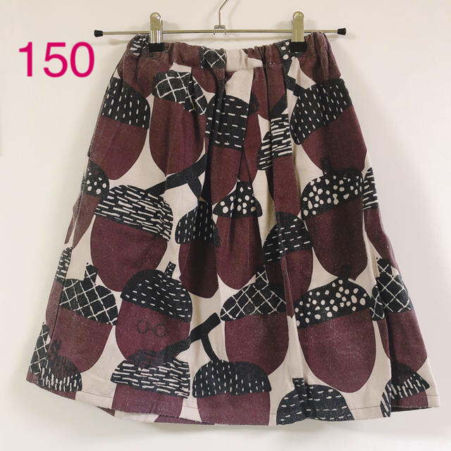 UNICA(ユニカ)のUNICA(ユニカ)/ドングリ君スカート/150cm キッズ/ベビー/マタニティのキッズ服女の子用(90cm~)(スカート)の商品写真