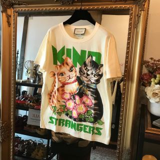 グッチ(Gucci)のGUCCI グッチ Tシャツ 今季 美品 箱付き イエロー(Tシャツ/カットソー(半袖/袖なし))