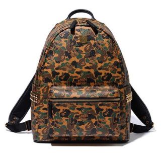 アベイシングエイプ(A BATHING APE)のBAPE MCM CAMO STARK BACKPACK(バッグパック/リュック)