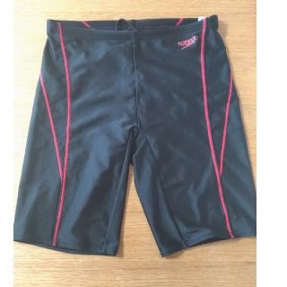 スピード(SPEEDO)の専用☆SPEEDO☆水着160☆中古☆黒×赤(水着)