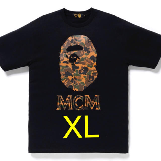 MCM bape tee 黒 black Tシャツメンズ