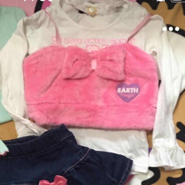 EARTHMAGIC(アースマジック)のまるるん様 専用 キッズ/ベビー/マタニティのキッズ服女の子用(90cm~)(Tシャツ/カットソー)の商品写真