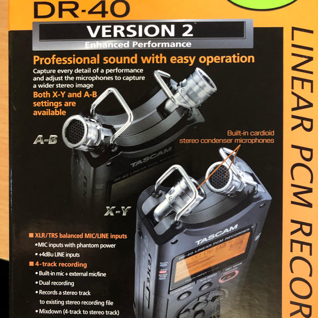 TASCAM DR-40 VERSION2