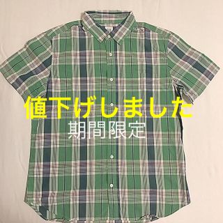 ギャップ(GAP)のGAP 半袖 マドラスプレイド シャツ(シャツ)