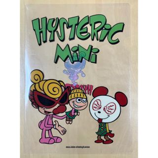 ヒステリックミニ(HYSTERIC MINI)のヒスミニ☆正規品☆新品☆クリアファイル☆③(ファイル/バインダー)