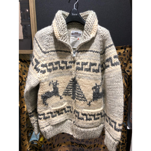 美品 ロングハウス カウチンセーター サイズ40 カナダ製 LONG HOUSE | フリマアプリ ラクマ
