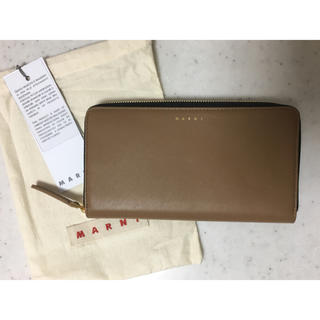 マルニ(Marni)のnico様専用★ 新品未使用 マルニ MARNI ジップ長財布(財布)