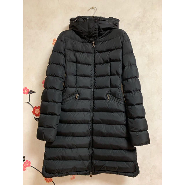 超歓迎 MONCLER 00 フラメッテ)black FLAMMETTE(モンクレール MONCLER ダウンコート 