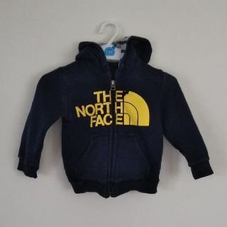 ザノースフェイス(THE NORTH FACE)のTHE NORTH FACE ネイビー フードパーカー*キッズ*90㎝*(ジャケット/上着)