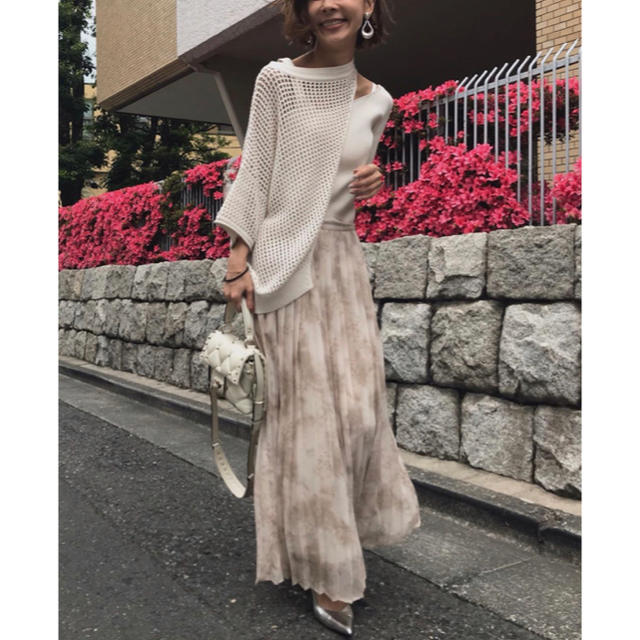 Ameri VINTAGE - amerivintage メッシュレイヤードニットトップス