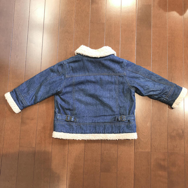 デニムジャケット 90cm キッズ/ベビー/マタニティのキッズ服男の子用(90cm~)(ジャケット/上着)の商品写真