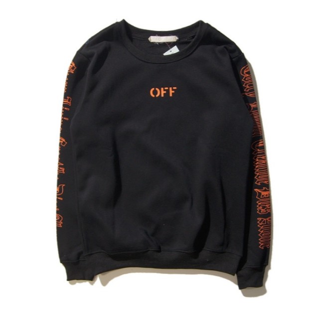 OFF-WHITE(オフホワイト)のスウェット Ｍサイズ ブラック メンズのトップス(スウェット)の商品写真