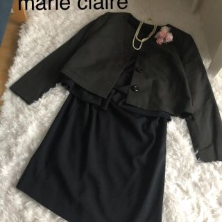 マリクレール(Marie Claire)のみーこ様専用‼️マリクレール　ワンピース スーツ　MからL(スーツ)