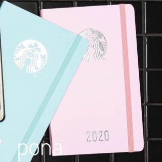 スターバックスコーヒー(Starbucks Coffee)の海外スタバ&モレスキン♡2020手帳/プランナー(ライトピンク)シンガポール限定(カレンダー/スケジュール)