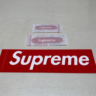 シュプリーム(Supreme)のsupreme ボックスロゴステッカー 絆創膏 セット(ステッカー)