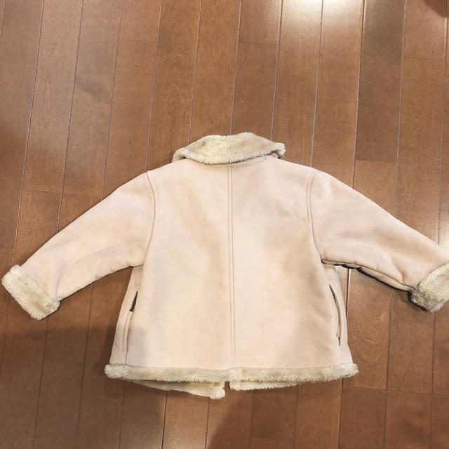 COMME CA ISM(コムサイズム)のCOMME ÇA ISM ムートンコート 90 キッズ/ベビー/マタニティのキッズ服女の子用(90cm~)(コート)の商品写真