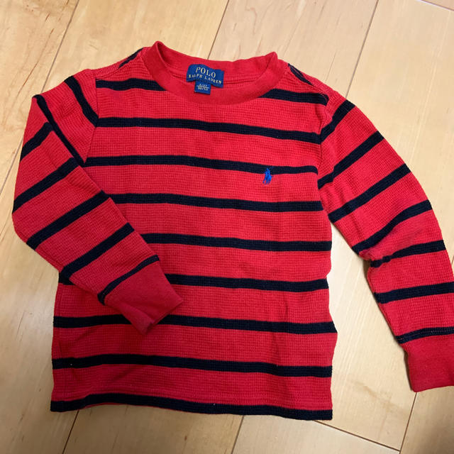 POLO RALPH LAUREN(ポロラルフローレン)のラルフローレン  ワッフルシャツ　90 キッズ/ベビー/マタニティのキッズ服男の子用(90cm~)(Tシャツ/カットソー)の商品写真