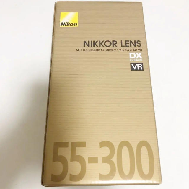 【未使用】ニコン望遠ズームレンズ AF-S DX NIKKOR 55-300mm