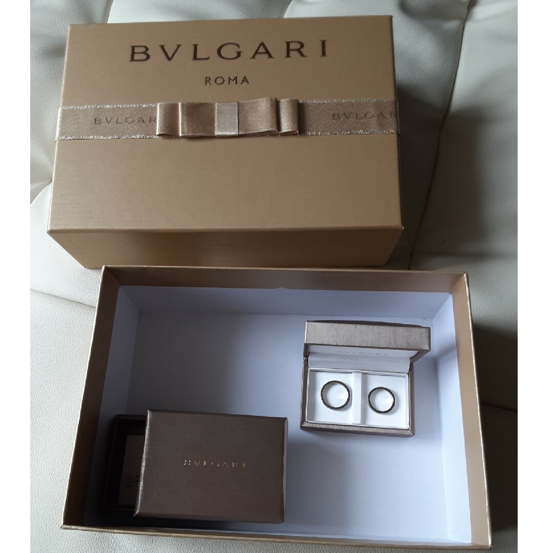 BVLGARI　ペア　ブルガリ　リング　指輪　プラチナその他