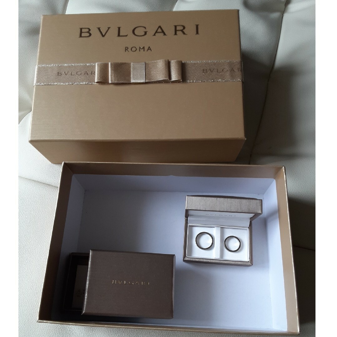 BVLGARI(ブルガリ)のBVLGARI　ペア　ブルガリ　リング　指輪　プラチナ その他のその他(その他)の商品写真