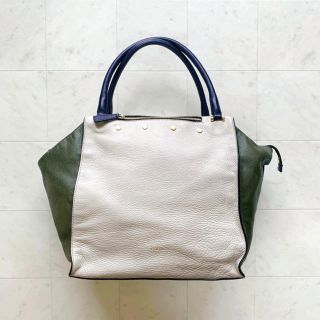 フルラ(Furla)のFURLA フルラ バイカラー トートバッグ A4 美品(トートバッグ)