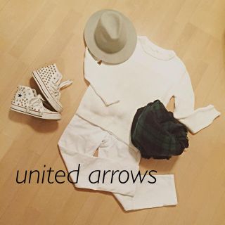 ユナイテッドアローズ(UNITED ARROWS)のクルーネック ニット(ニット/セーター)