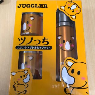 ジャグラー ツノっち ステンレスボトル&マグセット(パチンコ/パチスロ)