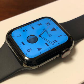 アップルウォッチ(Apple Watch)の【hiro様専用】アップルウォッチ シリーズ4 40mm ブラックステンレス(その他)