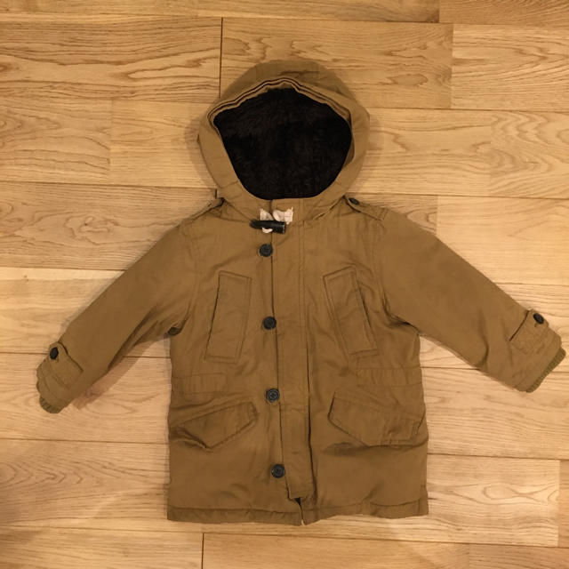 GAP Kids(ギャップキッズ)の95 gapの中綿モッズコート キッズ/ベビー/マタニティのキッズ服男の子用(90cm~)(コート)の商品写真