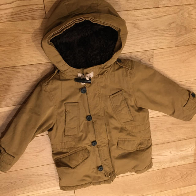 GAP Kids(ギャップキッズ)の95 gapの中綿モッズコート キッズ/ベビー/マタニティのキッズ服男の子用(90cm~)(コート)の商品写真